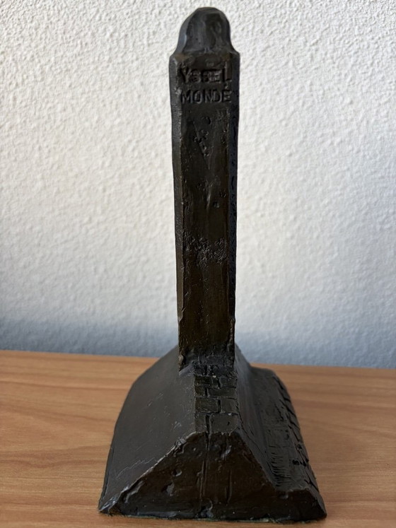 Scultura in bronzo Jaap Hartman-Ridderkerk Ijsselmonde-1716-1992 – Sculture (photo 5 of 7)