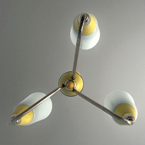 Image 1 of Mid Century Modern 3-light chandelier 