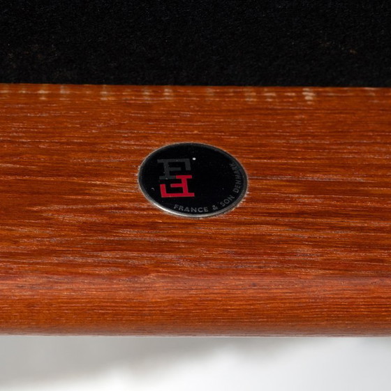 Image 1 of 2x chaise longue modèle FD 137/1 'Japan' de Finn Juhl pour France & Søn,