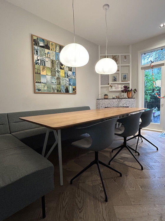 Image 1 of Studio Henk 260x100 Butterfly Eiken Design Eettafel 