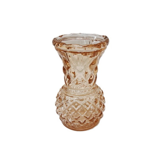 Image 1 of Vintage kleine glazen vaas