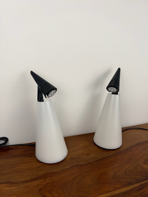2x Iota Tischlampen von Hikaru Mori für Nemo