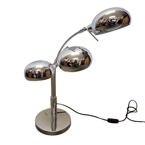 Space Age Style Modern Table Lamp – Chrome (photo 6 of 8)