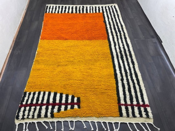 Image 1 of Tapis berbère en laine authentique 300cmx150cm