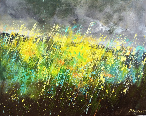 Wild Herbs – schilderijen tekeningen, Canvas