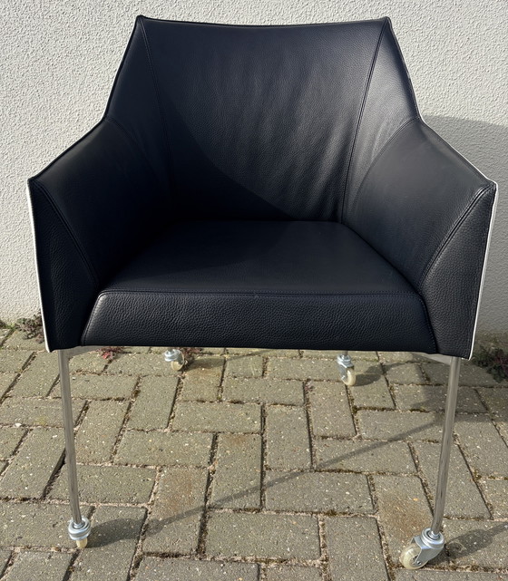 Image 1 of 6 Leolux Pyrite dining chairs: Exclusive Design!