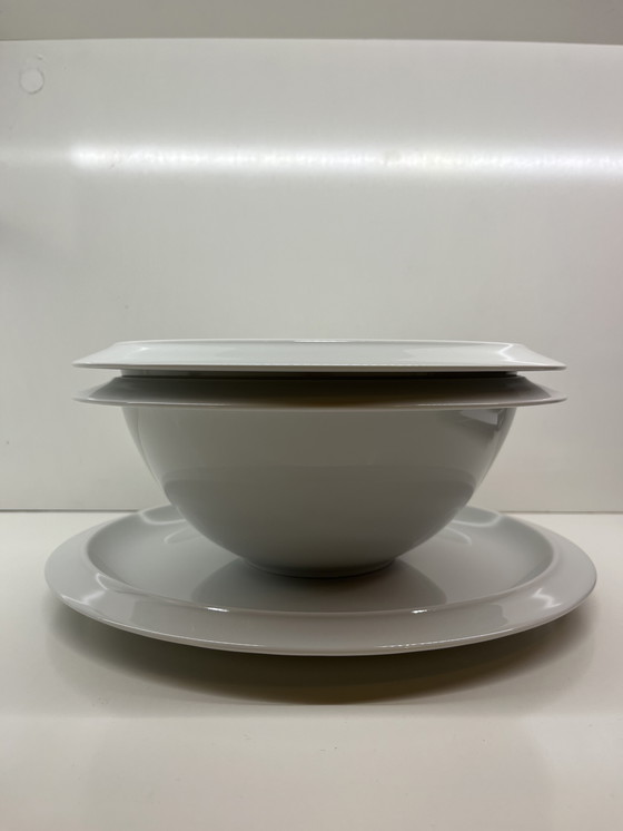 Image 1 of Achille Castiglioni Alessi Bavero Tendenste Vaisselle En Porcelaine