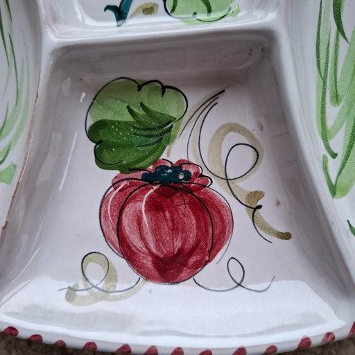 Servierschale aus den 1950er Jahren für Gemüse/Rohkost