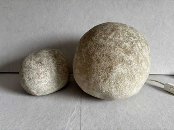 Image 1 of Lampade da roccia vintage Falkenberg modello "Moon Rock" anni '80