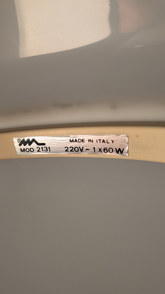 Image 1 of Lampadaire original Martinelli Luce Serpente (Modèle 2131)