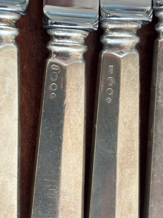 Image 1 of Zilveren bestek