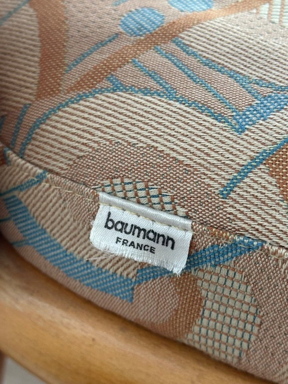 Image 1 of Conjunto de 6 sillones Baumann France, década de 1980.