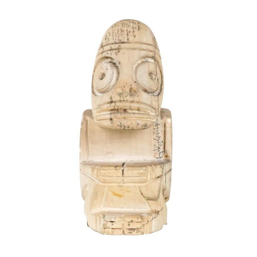 Figurine décorative de style tribal, années 1960, fabriquée au Danemark