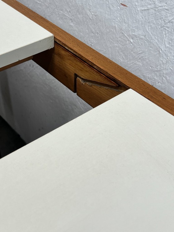 Image 1 of Vintage Extendable Dining Table with Chair, Cees Braakman for Pastoe, 1960s