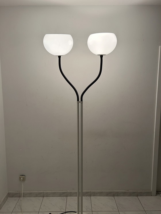 Image 1 of Lampada da terra vintage a forma di fungo, stile spaziale Hala