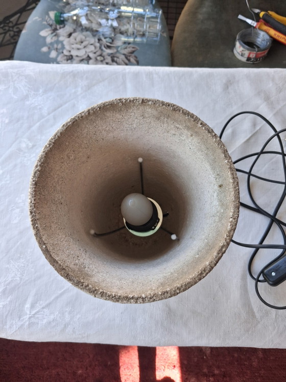 Granite Ceramic Table Lamp (photo 4 of 7)