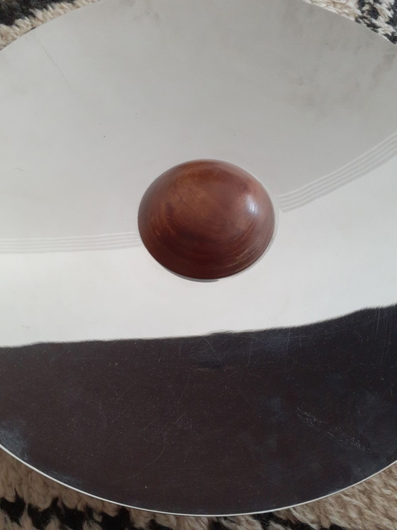 Barazzoni Progetti Italian Olimpia Ciotola – Ciotole, Legno, polished steel (photo 4 of 5)