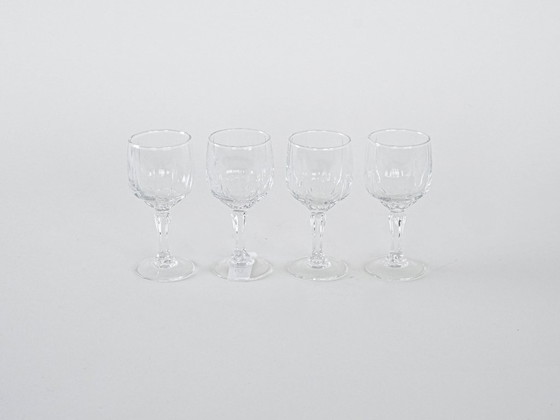 Image 1 of Set aus vier Gläsern, dänisches Design, 1970er Jahre, hergestellt in Dänemark