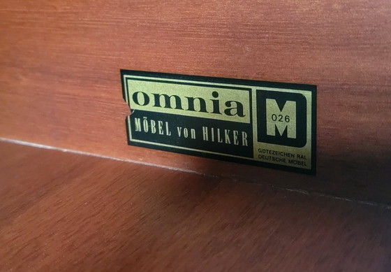 Image 1 of Sistema di pareti modulari vintage di Omnia Hilker 1960