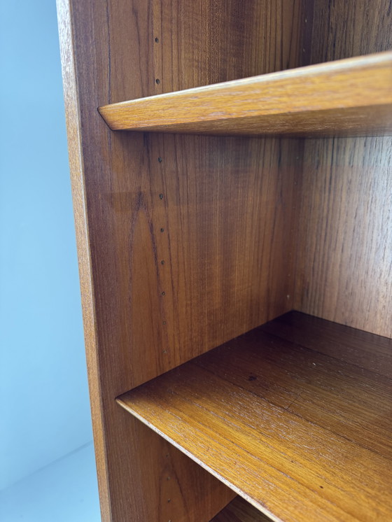 Image 1 of Teak Bookcase by Poul Hundevad – Danish Mid-Century Elegance