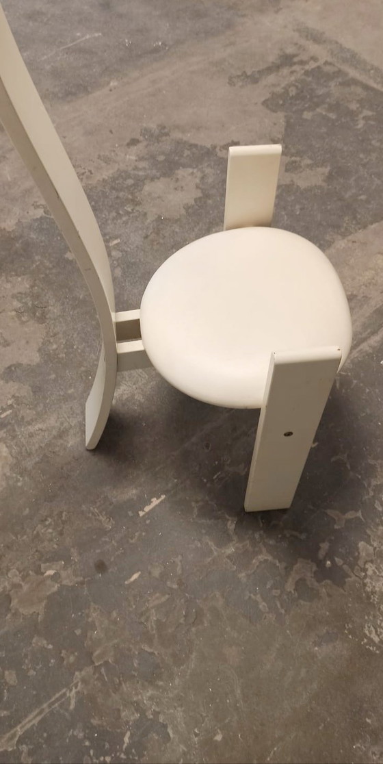 Image 1 of 4 x Vico Magistretti for Poggi Golem dining chairs