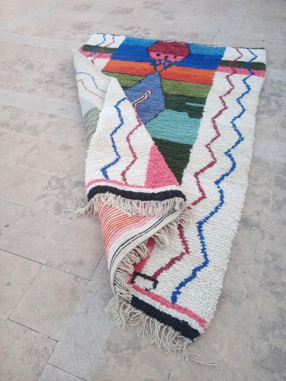 Image 1 of Handgeknüpfter marokkanischer Teppich, 250 cm x 150 cm
