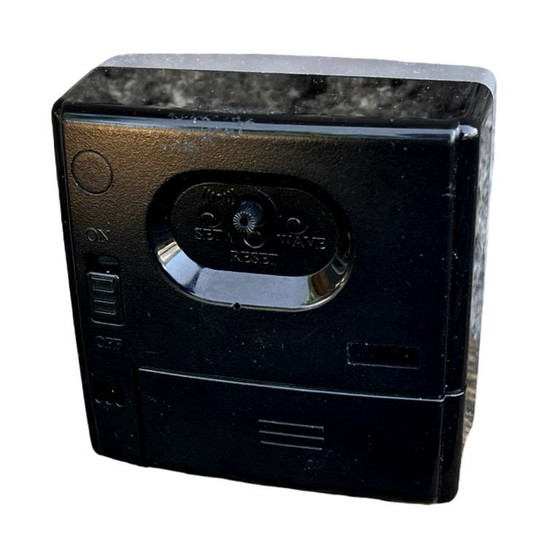 Image 1 of Bellissima sveglia Seiko in stile spaziale, realizzata in Giappone negli anni '80.