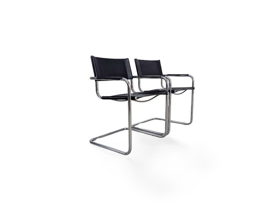 Image 1 of Set van 2 B34 cantileverstoelen Mart Stam Marcel Breuer MG5