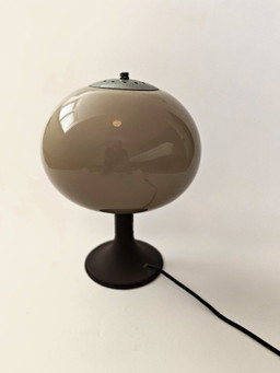 Lampada da scrivania Herda Space Age a forma di fungo, anni '70
