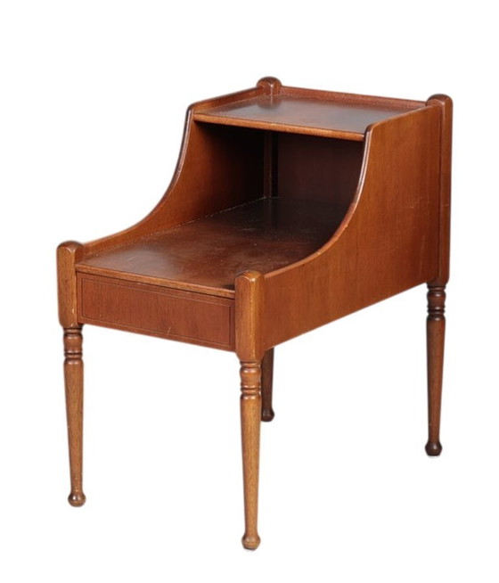 Image 1 of Coppia di comodini danesi d'epoca in mogano - anni '50