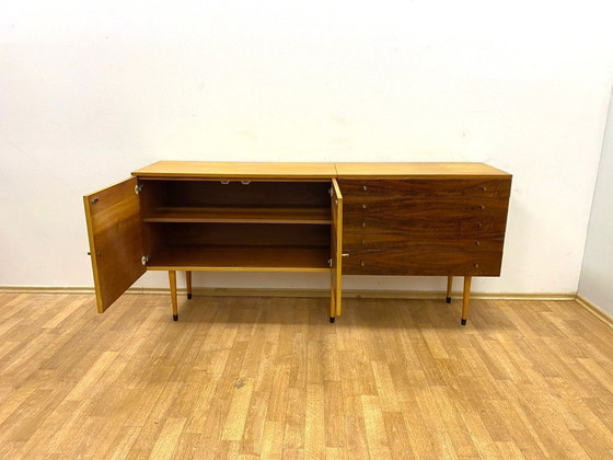 Image 1 of Mid-Century Cabinet by Jitona, Czech Brussels Style, 1960s