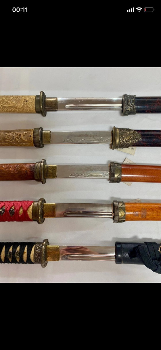 Image 1 of Set di spade decorative asiatiche – Denix (5 pezzi)