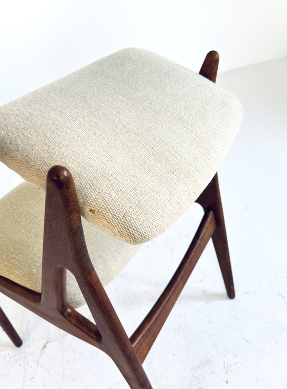 Image 1 of 4x Chaise de salle à manger 'Ella', Arne Vodder, VAMO Sonderborg '60