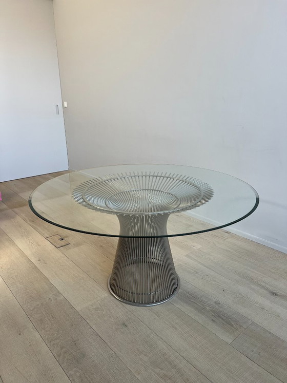 Image 1 of Knoll tafel, Platner,  6 personen