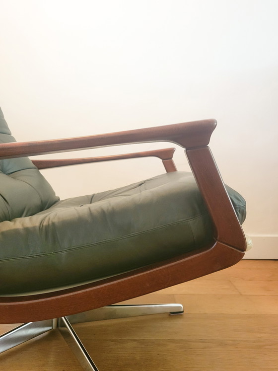 Image 1 of Vintage Eugen Schmidt Swivel Chair for Soloform 1960