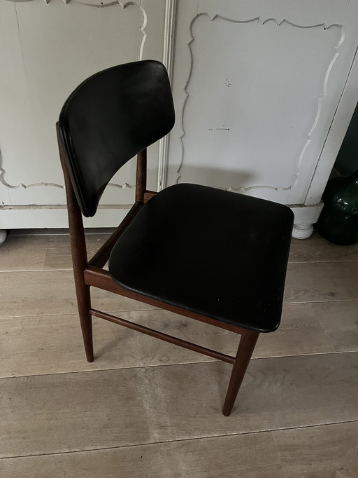 Jaren 60 Scandinavisch ontwerp stoel 