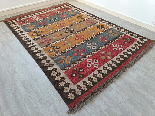 Kilim indo-gashqai fatto a mano