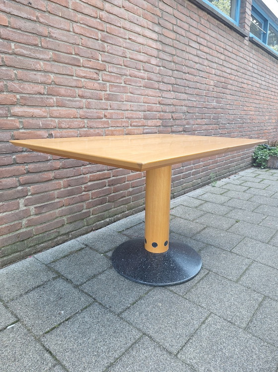 Arco Diabolo Design Table Rectangular – Dining tables, Stone, Wood (photo 8 of 10)
