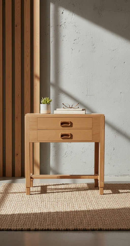 Deens design tafeltje vintage bijzettafeltje