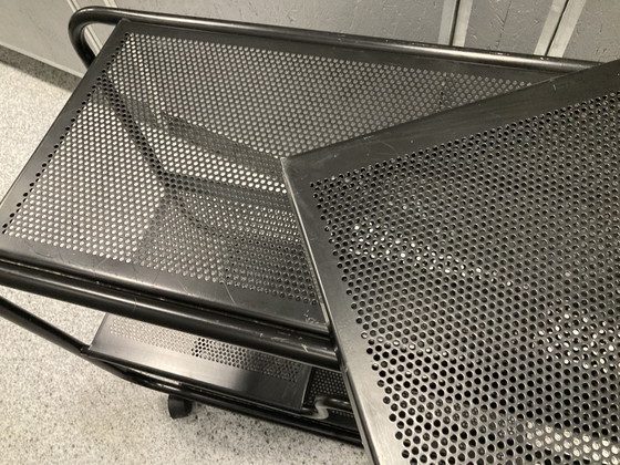IKEA Serveerwagen Niels Gammelgaard 1988 Zwart Metaal – Metal (photo 4 of 6)