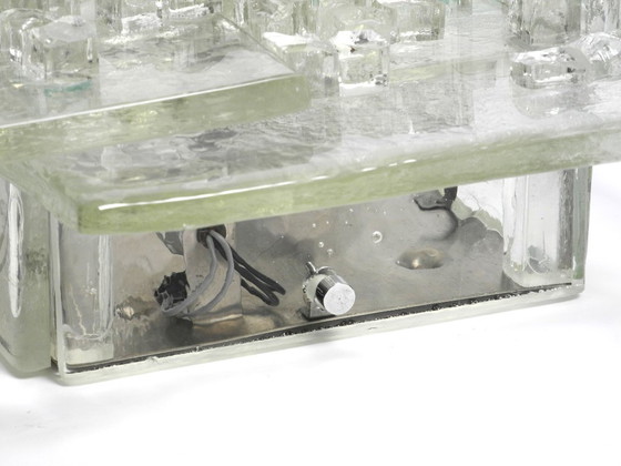 Image 1 of Preciosa lámpara de pared de cristal de Murano de Albano Poli para Poliarte, Italia, años 70.