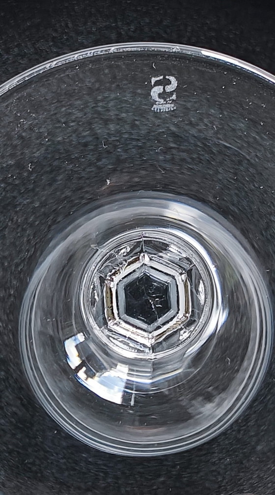 Image 1 of 4x Spiegelau Kristall Weingläser 80er Jahre