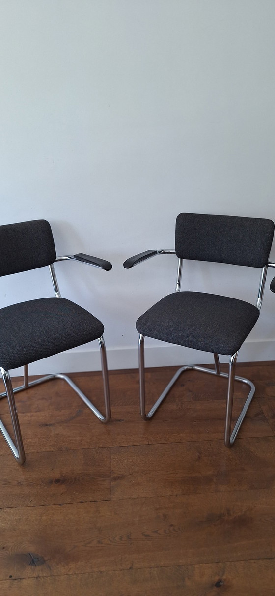 Image 1 of 4 Gispen 207 dining chairs