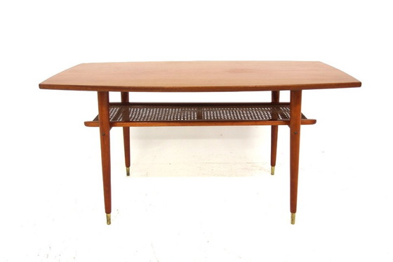 Image 1 of Tavolino da caffè scandinavo in teak, Svezia, 1960