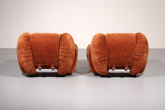 Image 1 of Lounge Chairs designed in the style from Adriano Piazzesi italy