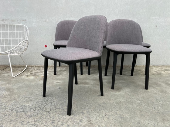 Sillas Vitra Softshell Side, 5x – Sillas de comedor, Textil (photo 8 of 9)