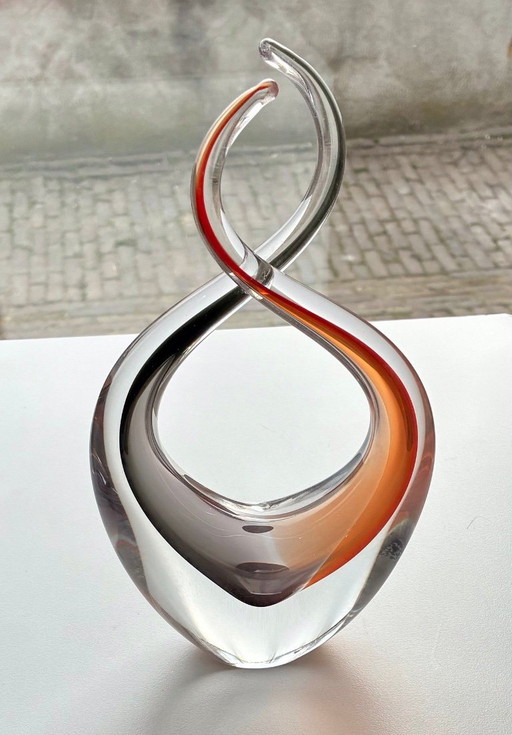 Oggetto in vetro “Together” di Artcristal Bohemia