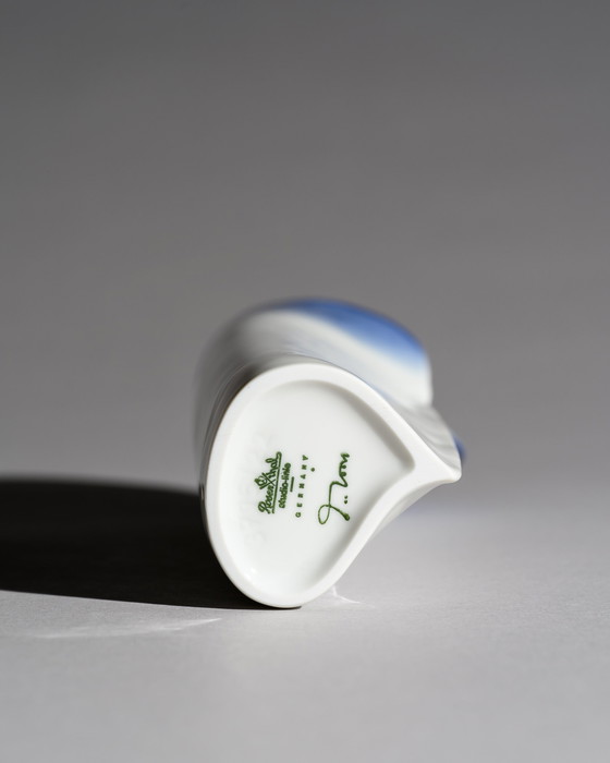 Image 1 of Johan van Loon x Rosenthal Studio-Line Glossy Paper Porcelain Vase Duo Maritime