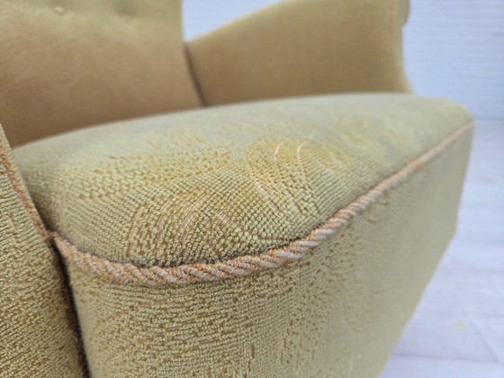 Image 1 of Dänischer Sessel von Fritz Hansen aus den 1960er Jahren, Serie 8000/8020, Originalzustand.