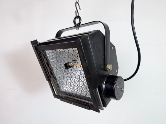 Image 1 of Faretto da teatro nero vintage, anni '90